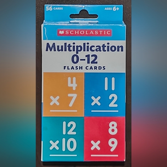 Scholastic Toys Flash Cards Multiplication 2 By Scholastic Poshmark Scholastic toys flash cards multiplication 2 by scholastic poshmark